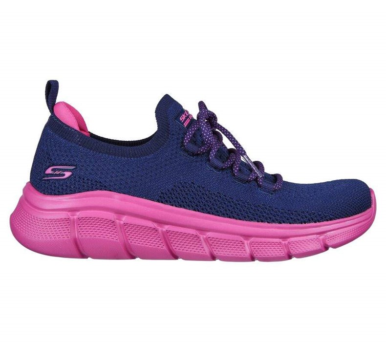 Dámské Mokasíny Skechers BOBS Sportovní B Flex - Step And Go Tmavě Blankyt | UZDKHLE-96