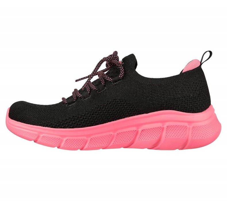 Dámské Mokasíny Skechers BOBS Sportovní B Flex - Step And Go Černé | WAXPSDY-98