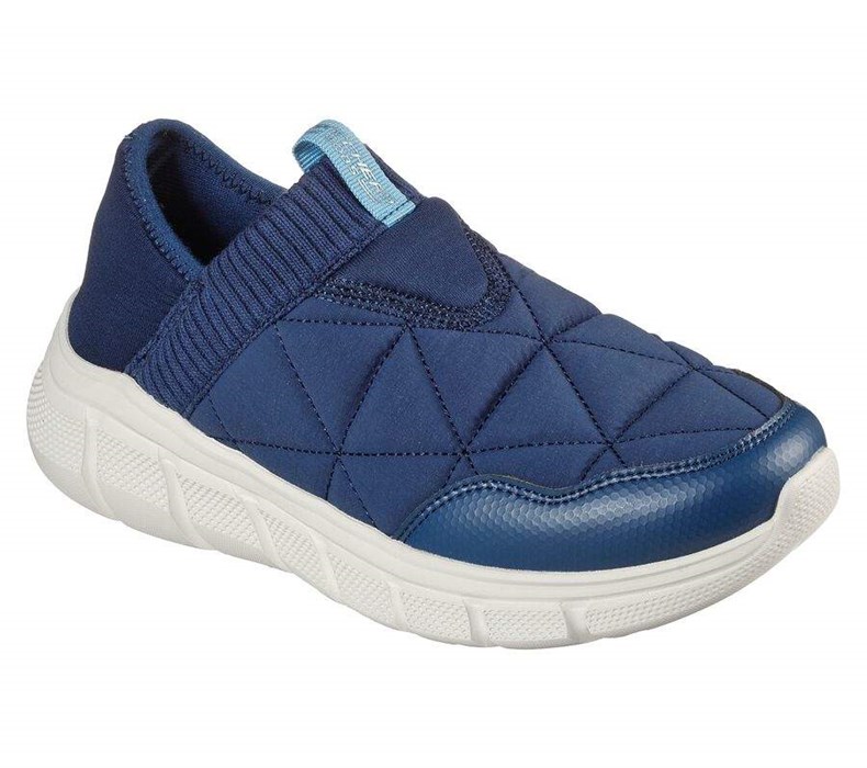 Dámské Mokasíny Skechers BOBS Sportovní B Flex - Mighty Puff Tmavě Blankyt | XBNITGV-10