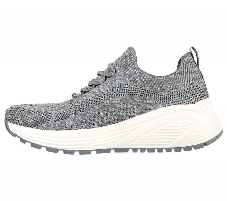 Dámské Mokasíny Skechers BOBS Sportovní Sparrow 2.0 - Vítr Chime Šedé | ZKGUQSD-28