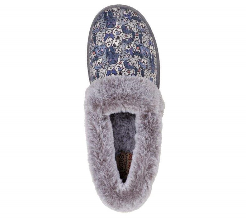 Dámské Mokasíny Skechers BOBS Too Cozy - Woof Lodge Tmavě Blankyt Viacfarebný | JLPAUOQ-74