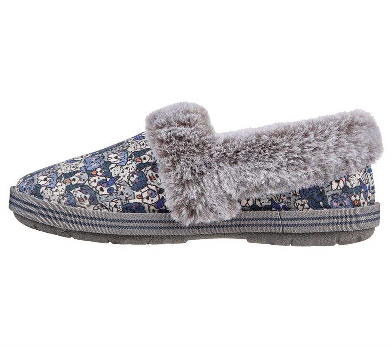 Dámské Mokasíny Skechers BOBS Too Cozy - Woof Lodge Tmavě Blankyt Viacfarebný | JLPAUOQ-74