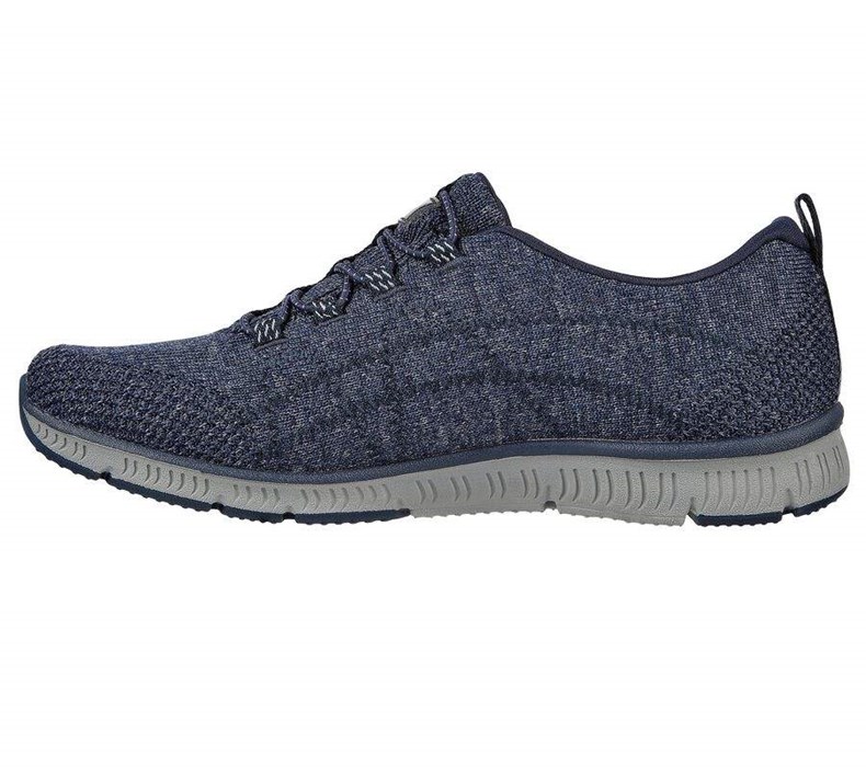 Dámské Mokasíny Skechers Be-Cool - Mood Boost Tmavě Blankyt | LKNHZJR-81