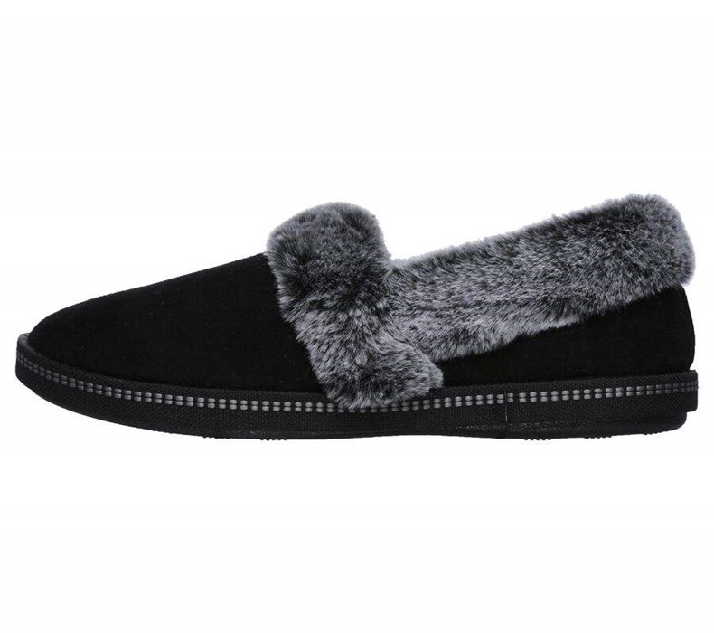 Dámské Mokasíny Skechers Cozy Campfire - Team Toasty Černé | BYJSKUE-90