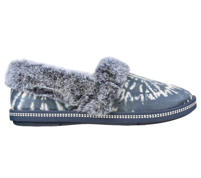 Dámské Mokasíny Skechers Cozy Campfire - Slumber Party! Tmavě Blankyt | CIMEAWF-30