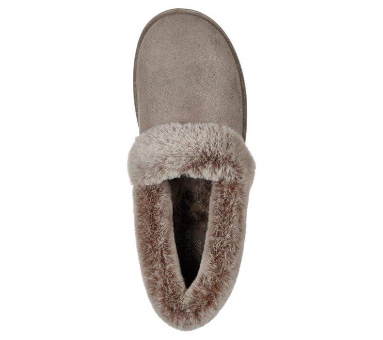 Dámské Mokasíny Skechers Cozy Campfire - Team Toasty Tmavě Šedé | CQOPBID-30