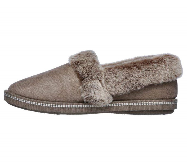 Dámské Mokasíny Skechers Cozy Campfire - Team Toasty Tmavě Šedé | CQOPBID-30