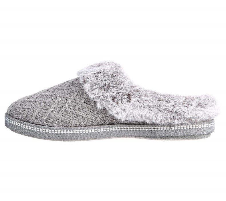 Dámské Mokasíny Skechers Cozy Campfire - Home Essential Šedé | TOCESIF-19