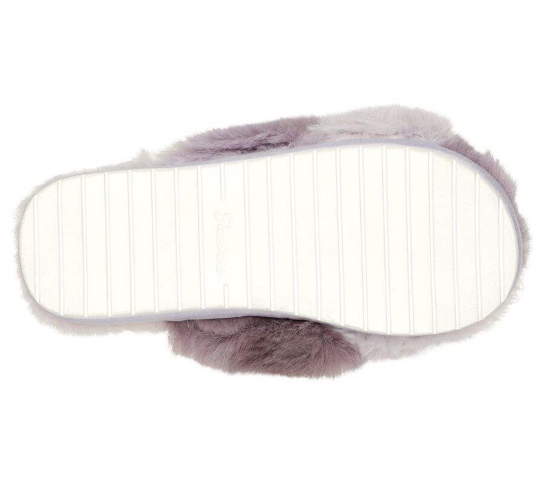 Dámské Mokasíny Skechers Cozy Pantofle - Cute Ombre Levandule | ZKNXEGT-57