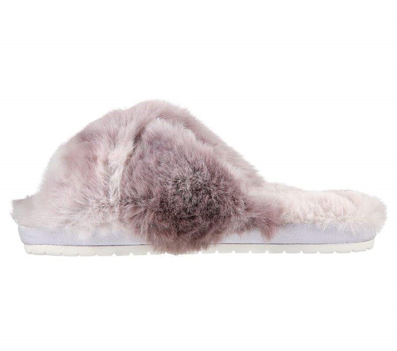 Dámské Mokasíny Skechers Cozy Pantofle - Cute Ombre Levandule | ZKNXEGT-57