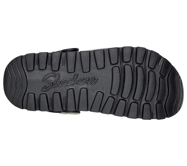 Dámské Mokasíny Skechers Foamies: Arch Fit Podšité Footsteps - Cozy Up Černé | NPLAGFD-54