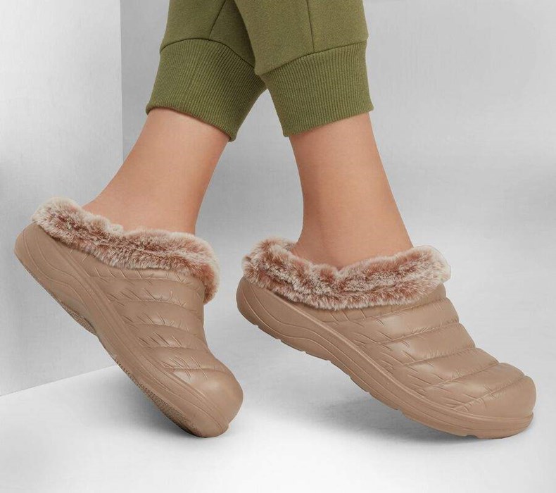 Dámské Mokasíny Skechers Foamies: Cozy Camper - Restful Šedé Hnědé | KWGCOZN-26