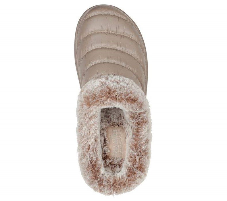 Dámské Mokasíny Skechers Foamies: Cozy Camper - Restful Šedé Hnědé | KWGCOZN-26