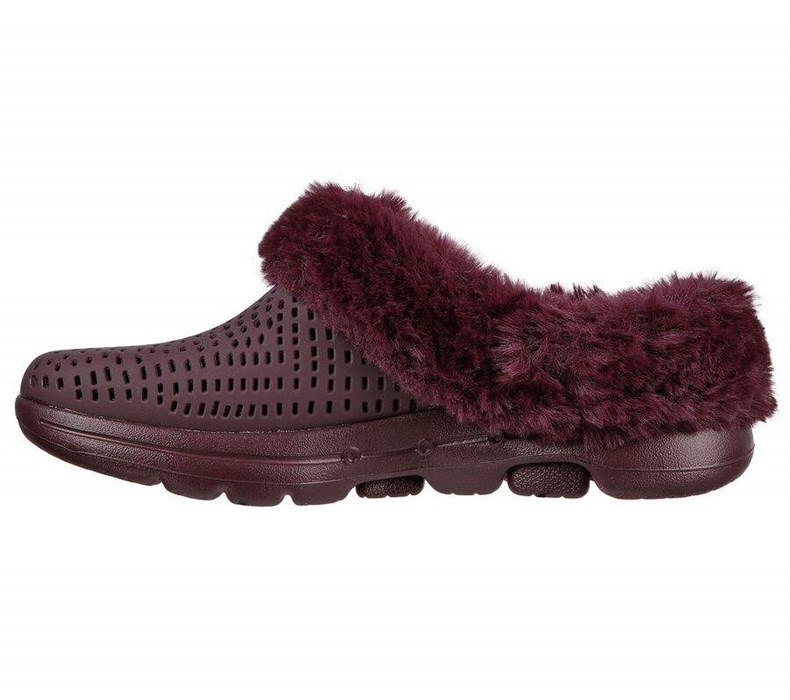 Dámské Mokasíny Skechers Foamies: GO WALK 5 - Cozy Embrace Vínové | BIADSVK-31