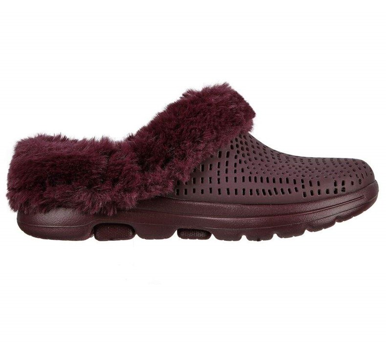 Dámské Mokasíny Skechers Foamies: GO WALK 5 - Cozy Embrace Vínové | BIADSVK-31