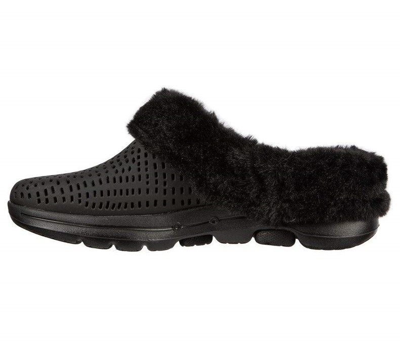 Dámské Mokasíny Skechers Foamies: GO WALK 5 - Cozy Embrace Černé | QNYMTOL-16