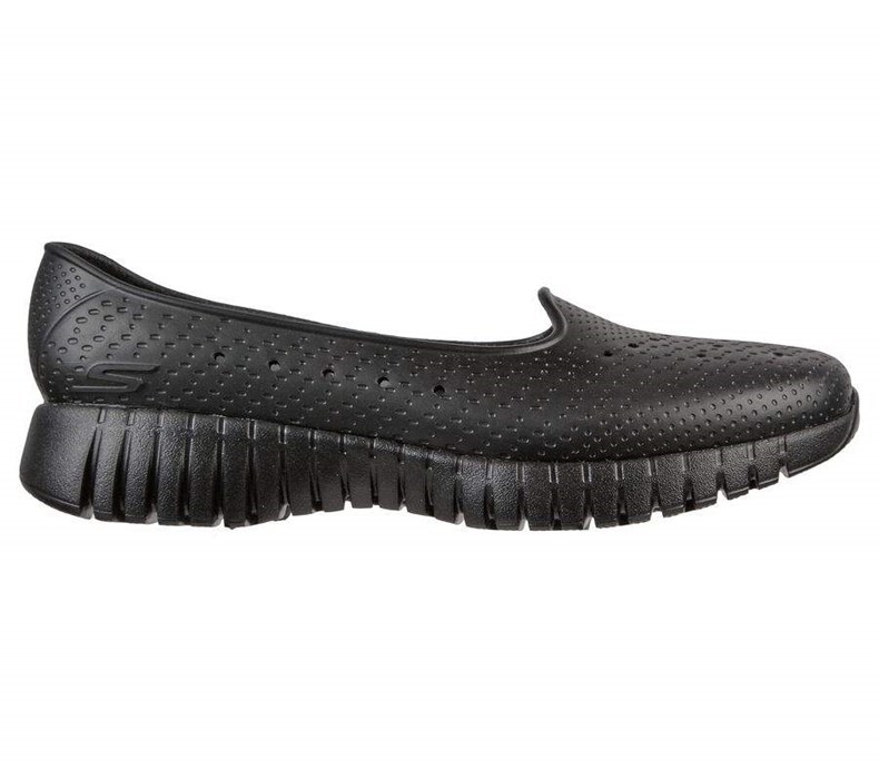 Dámské Mokasíny Skechers Foamies: GO WALK Smart - Sleek N Style Černé | QPAIOCB-63