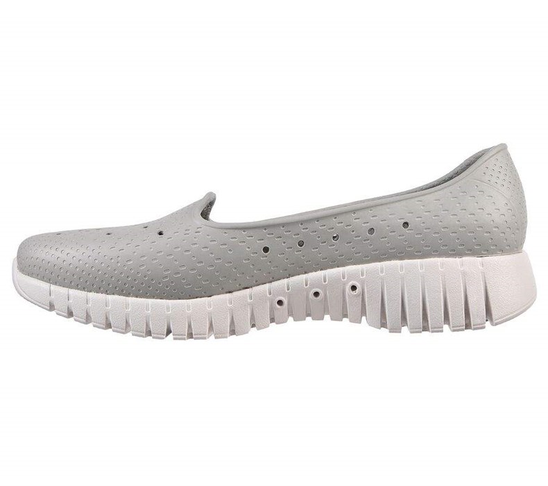 Dámské Mokasíny Skechers Foamies: GO WALK Smart - Sleek N Style Šedé | UEIBXFN-87