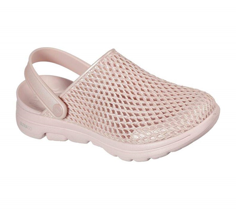 Dámské Mokasíny Skechers Foamies: GOwalk 5 - Sea Scape Růžové | DUJLFSM-28