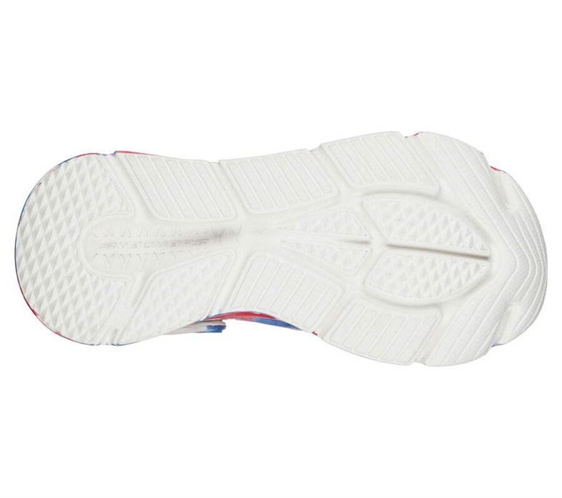 Dámské Mokasíny Skechers Foamies: Max Cushioning - Miss Liberty Bílé Tmavě Blankyt | CRYHNLG-48