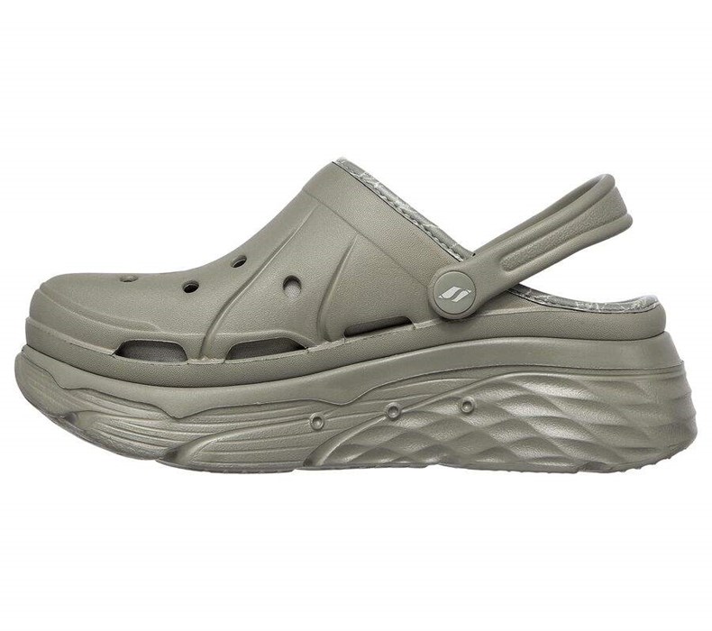 Dámské Mokasíny Skechers Foamies: Max Cushioning Podšité - Whirlwind Olivy Zelené | PMLYODG-74