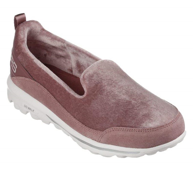 Dámské Mokasíny Skechers GO WALK Classic - Swanky Fialové | HWFNVCO-38