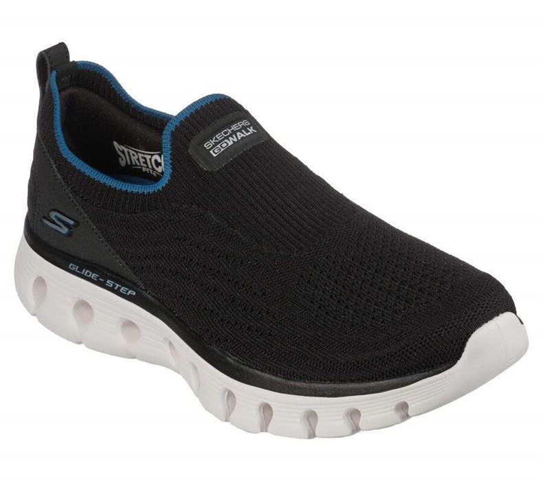 Dámské Mokasíny Skechers GO WALK Glide-Step Flex - Dazzling Joy Černé Blankyt | OBPLJKD-12