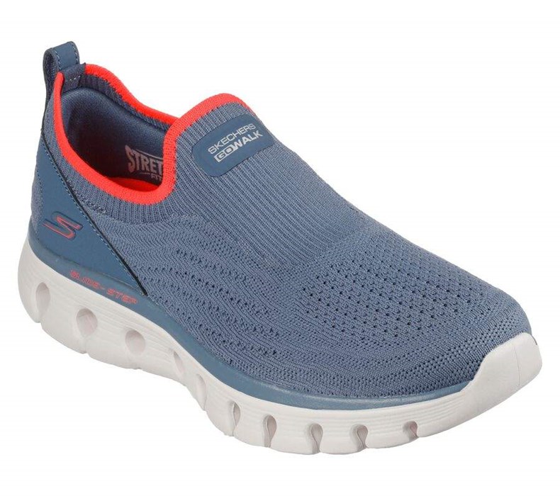 Dámské Mokasíny Skechers GO WALK Glide-Step Flex - Dazzling Joy Blankyt Koralove | VZPGMYH-96