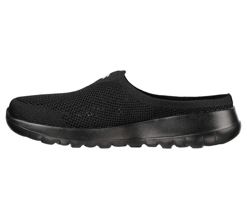 Dámské Mokasíny Skechers GO WALK Joy - Quiet Sunset Černé | DCGFBTZ-42