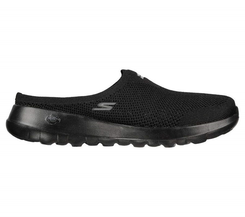 Dámské Mokasíny Skechers GO WALK Joy - Quiet Sunset Černé | DCGFBTZ-42