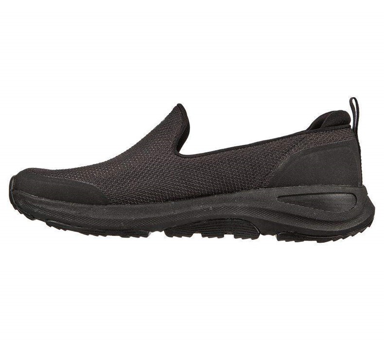 Dámské Mokasíny Skechers GO WALK Outdoorové - Fun Trailové Černé | MYIQPOE-98