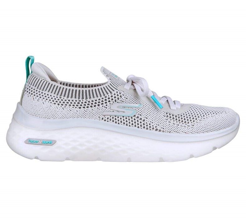 Dámské Mokasíny Skechers GOwalk Hyper Burst - Moon Na Chození Šedé | DPJOCFM-37