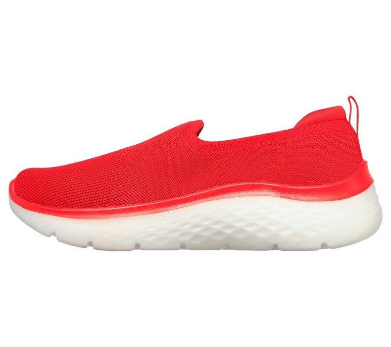 Dámské Mokasíny Skechers GOwalk Hyper Burst - Grand Smile Červené | ONLGSKE-35