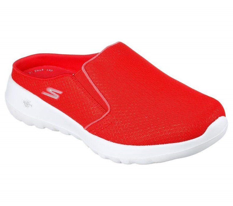 Dámské Mokasíny Skechers GOwalk Joy - Lazy Sunday Červené | AHZPDEF-91