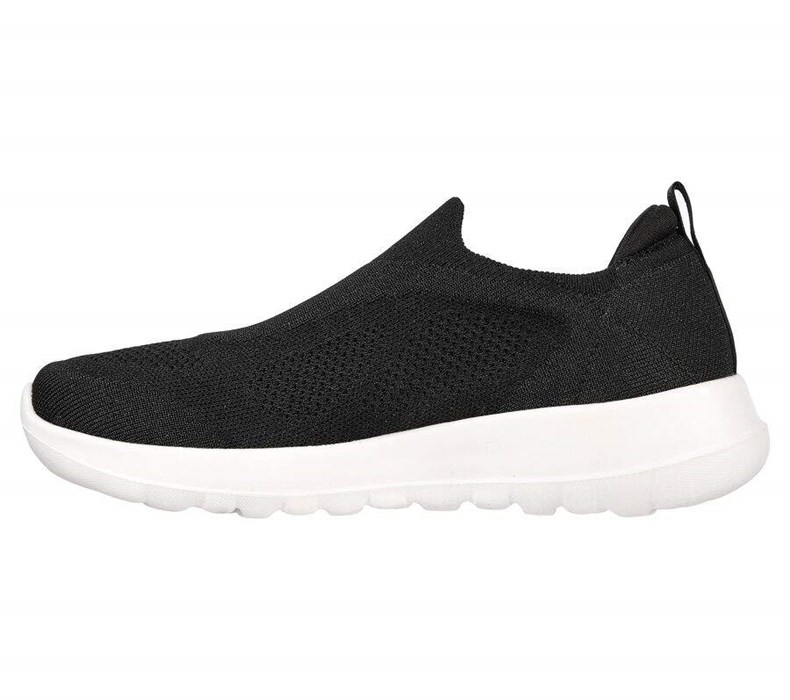 Dámské Mokasíny Skechers GOwalk Joy - True Idea Černé Bílé | JTZPIQL-91