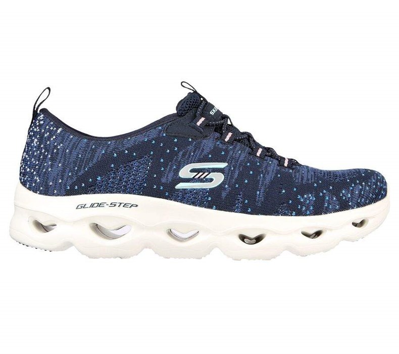 Dámské Mokasíny Skechers Glide-Step Allure Tmavě Blankyt | OKVEXJN-32