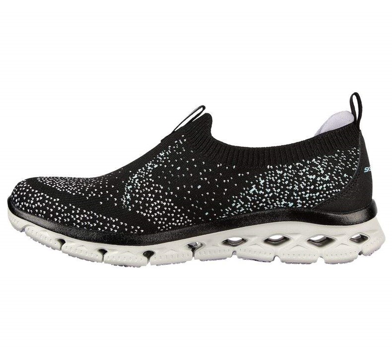 Dámské Mokasíny Skechers Glide-Step Flex Černé Levandule | PWFXLEA-10