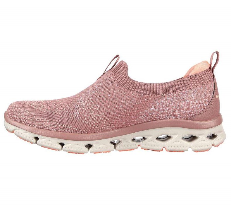 Dámské Mokasíny Skechers Glide-Step Flex Fialové | QXBRWSY-85