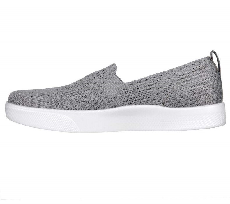 Dámské Mokasíny Skechers Hyper Vulc - Refined Šedé | UYFDBLQ-80