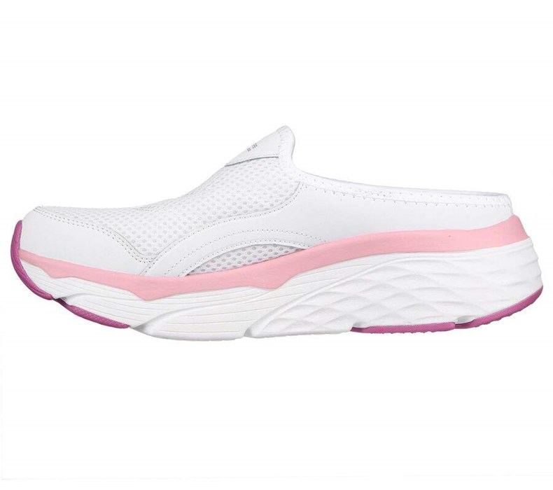 Dámské Mokasíny Skechers Max Cushioning Elite - High Crest Bílé Růžové | KQCIVZG-40