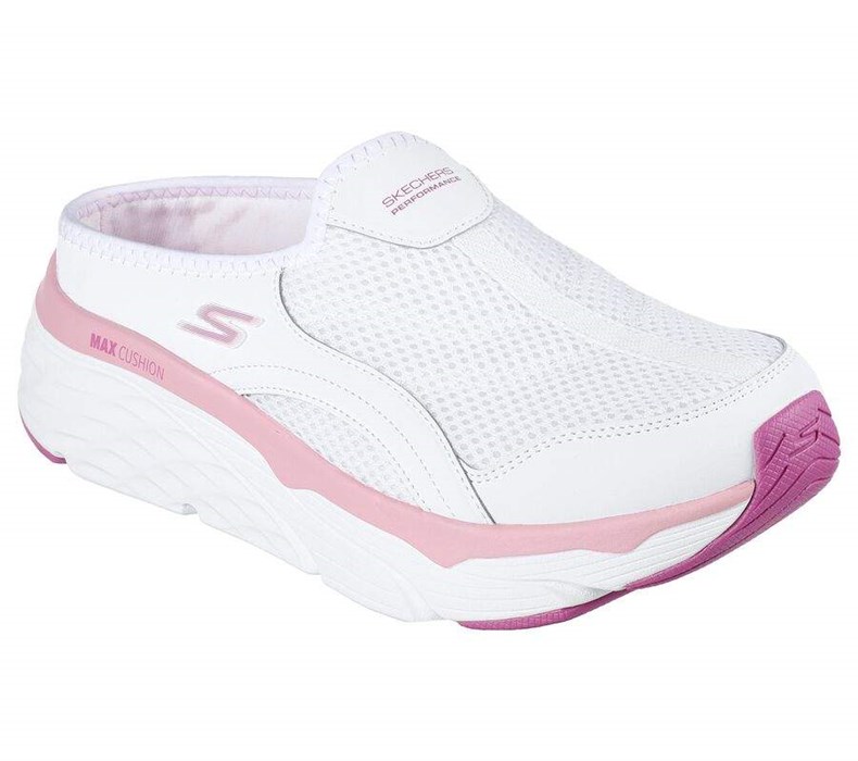 Dámské Mokasíny Skechers Max Cushioning Elite - High Crest Bílé Růžové | KQCIVZG-40