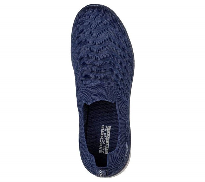 Dámské Mokasíny Skechers Max Cushioning Lite - Sweet Ways Tmavě Blankyt | KZTGLIA-27