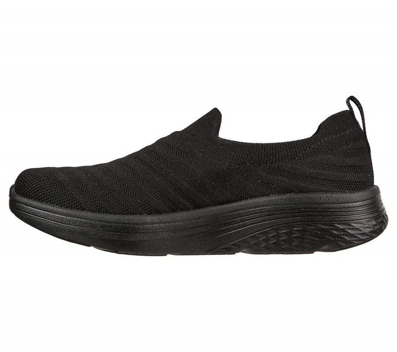 Dámské Mokasíny Skechers Max Cushioning Lite - Sweet Ways Černé | TSPFZMW-42