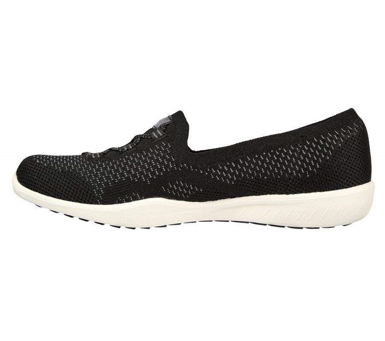 Dámské Mokasíny Skechers Newbury St - Be Adventurous Černé Bílé | KOWQTSP-97