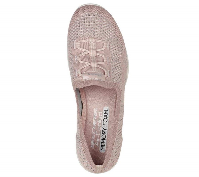 Dámské Mokasíny Skechers Newbury St - Be Adventurous Růžové | LXWONMK-53