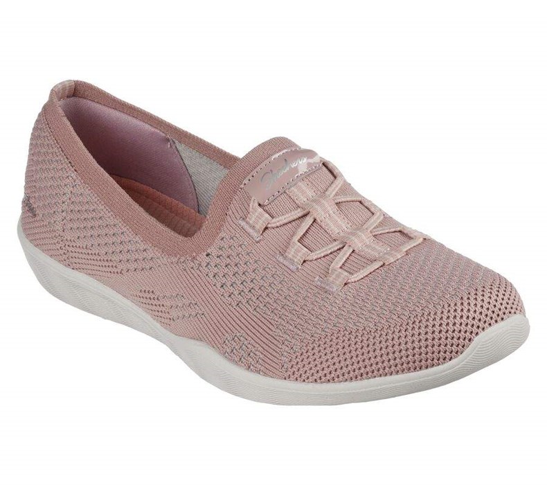 Dámské Mokasíny Skechers Newbury St - Be Adventurous Růžové | LXWONMK-53