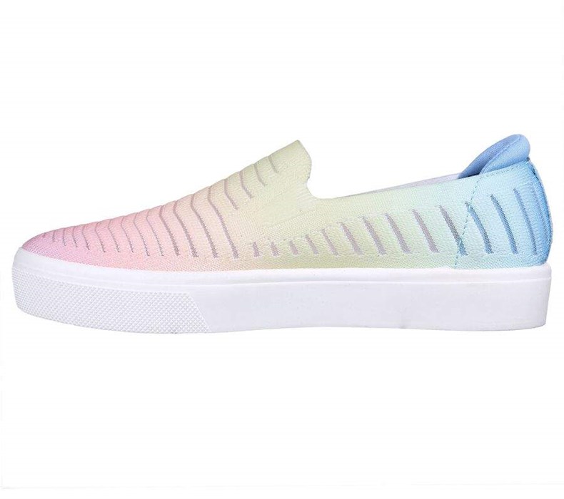 Dámské Mokasíny Skechers Poppy - Rainbow Waves Viacfarebný | MIQHOLB-58