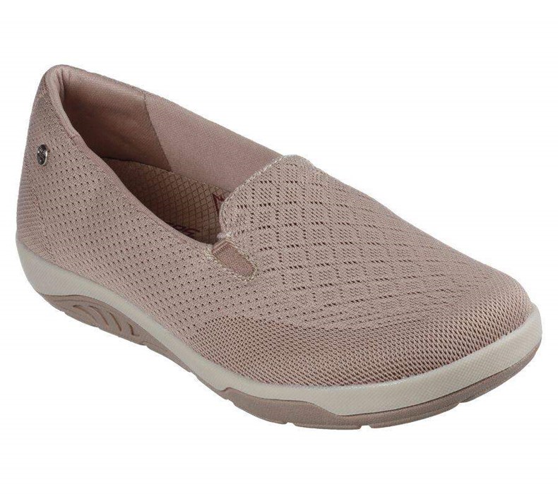 Dámské Mokasíny Skechers Relaxed Fit: Arch Fit Reggae Cup - Rivers Šedé Hnědé | PWJGAYN-16