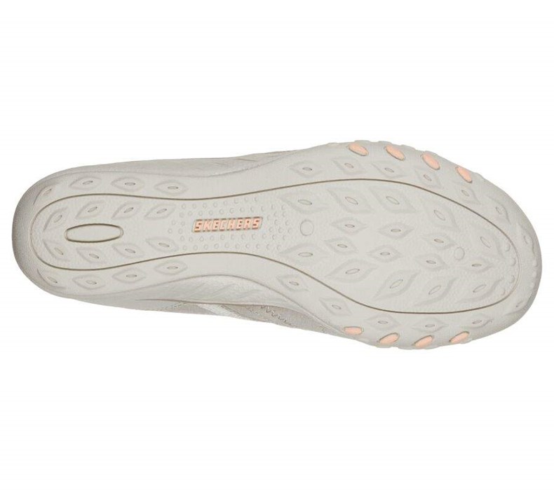 Dámské Mokasíny Skechers Relaxed Fit: Breathe-Easy - Proud Moment Béžový | DBHMCFO-63