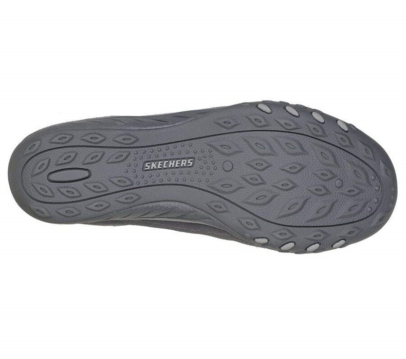 Dámské Mokasíny Skechers Relaxed Fit: Breathe-Easy - Her Journey Šedé | ZFTEJMS-54